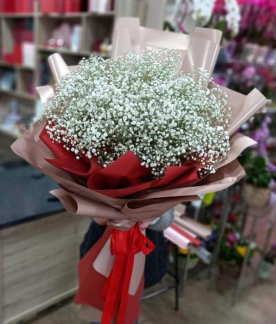 Букет цветов из: Гипсофила в Ачикулаке