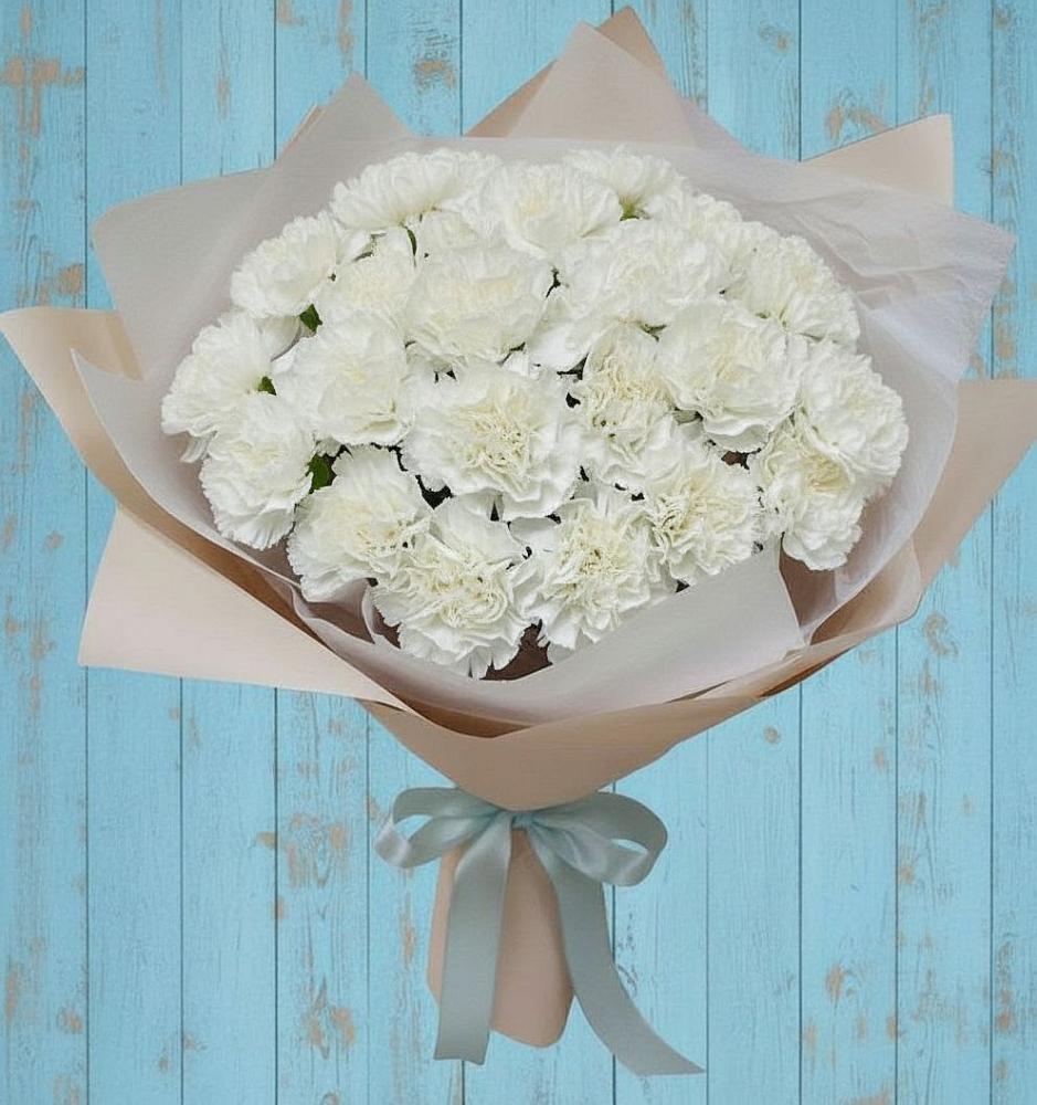 Букет цветов из: Гвоздики в Ачикулаке