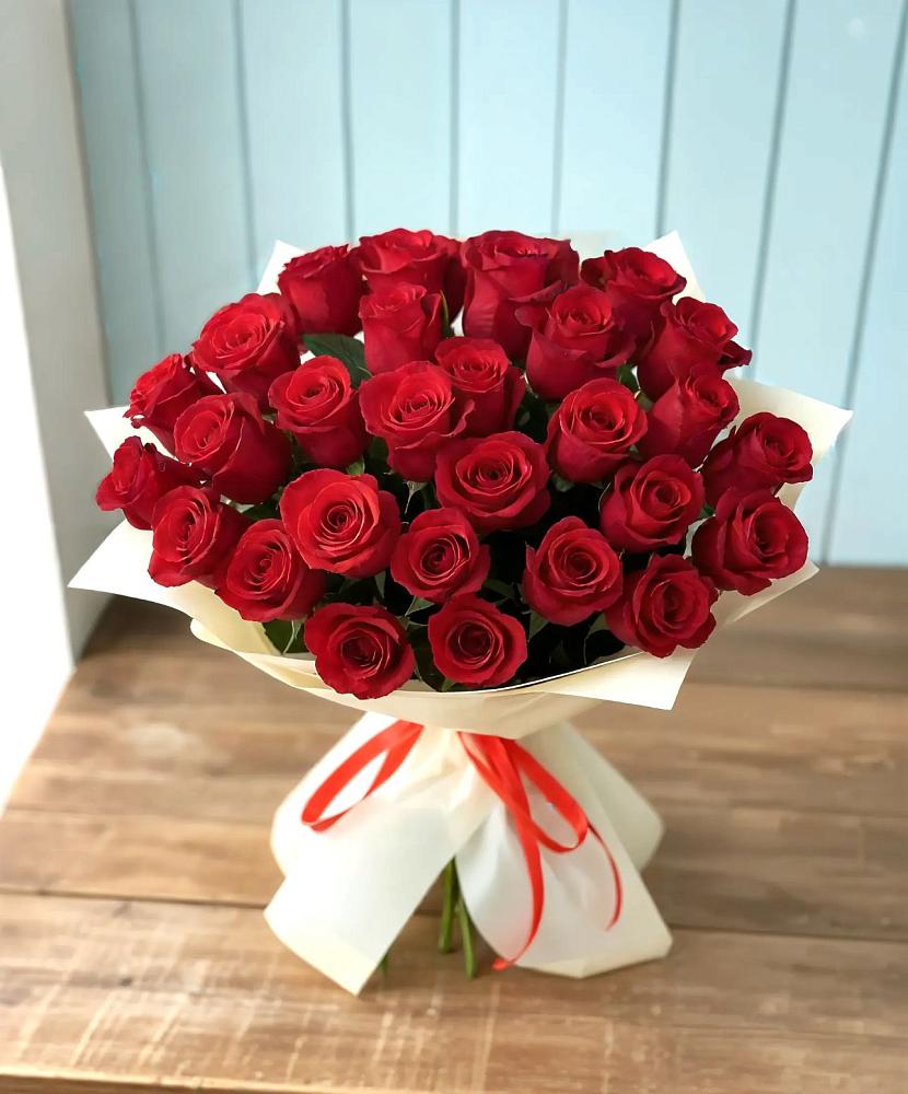 Букет 29 Красных роз в Ачикулаке