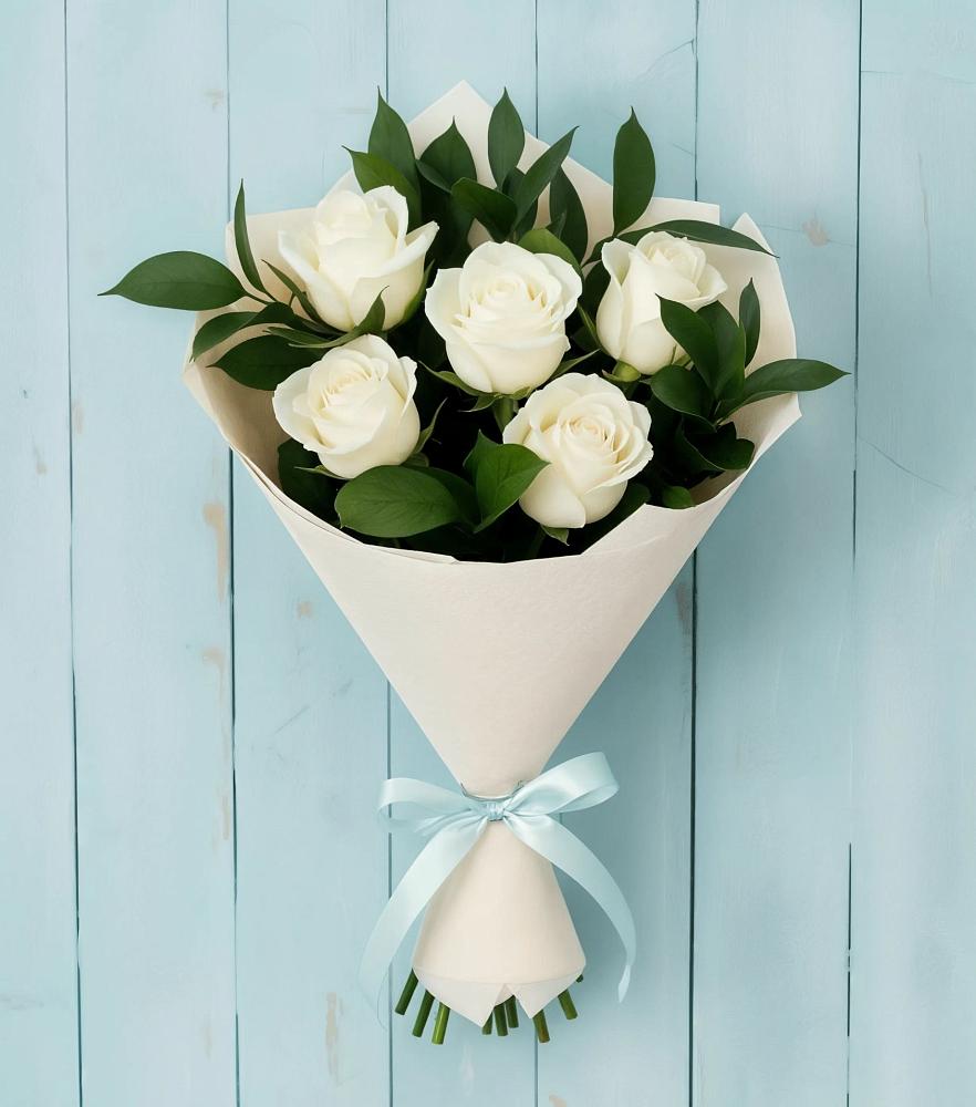 Букет цветов из: Розы в Ачикулаке