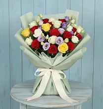 Букет цветов из:  Розы в Ачикулаке