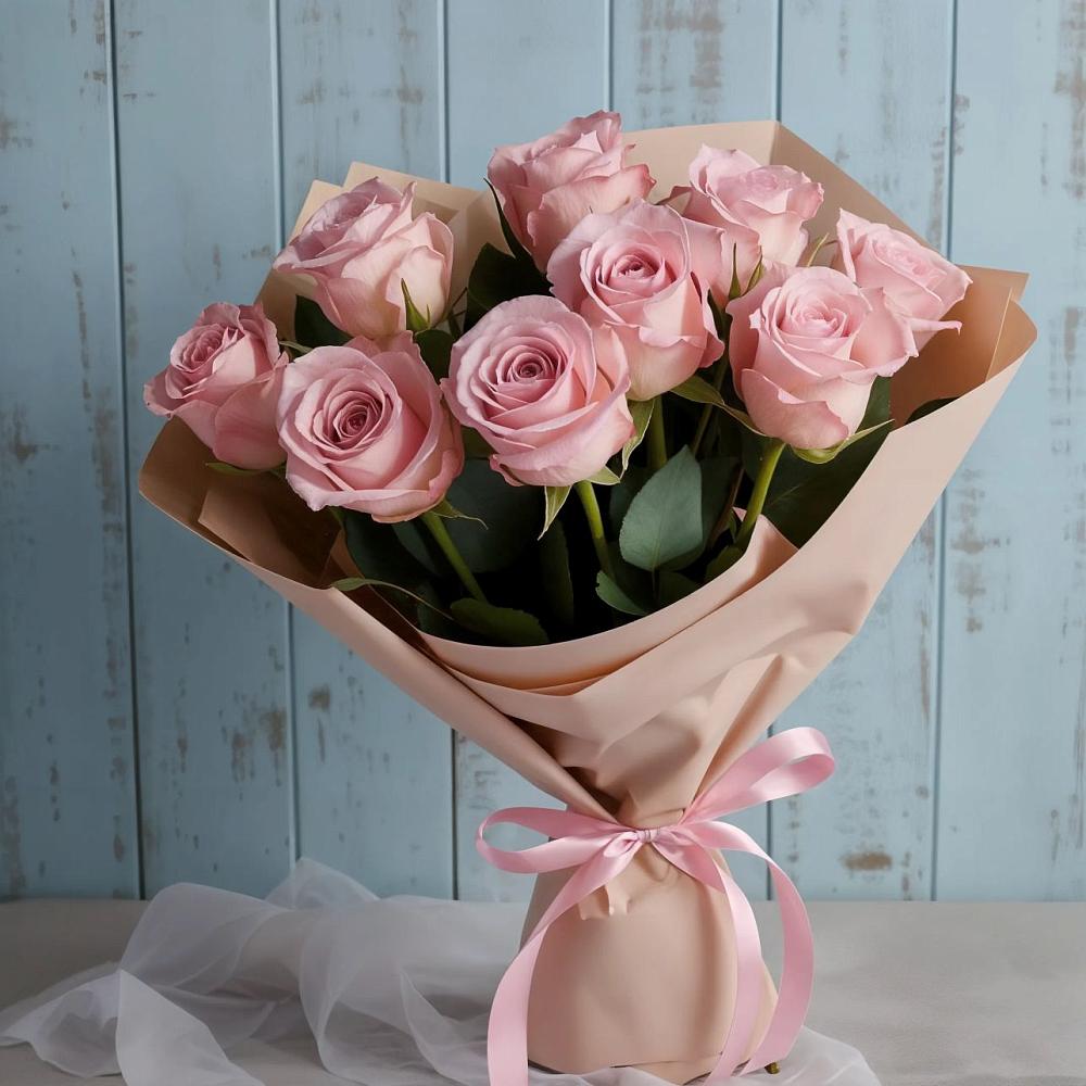 Букет цветов из: Розы в Ачикулаке