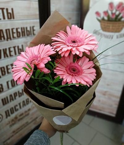 Букет цветов из: Герберы в Ачикулаке