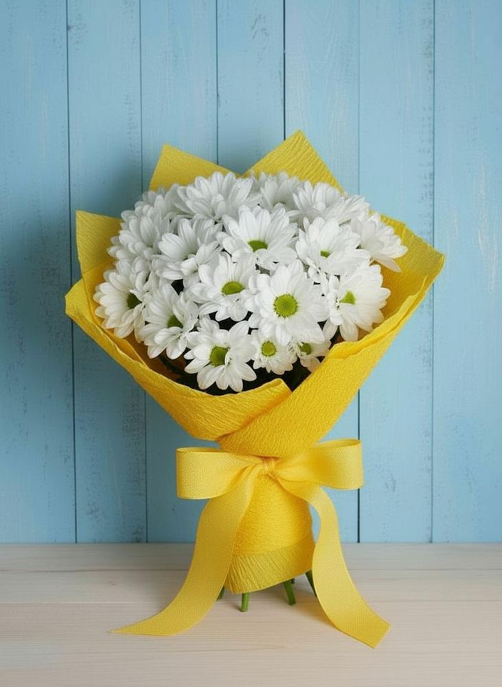 Букет цветов из: Хризантемы в Ачикулаке
