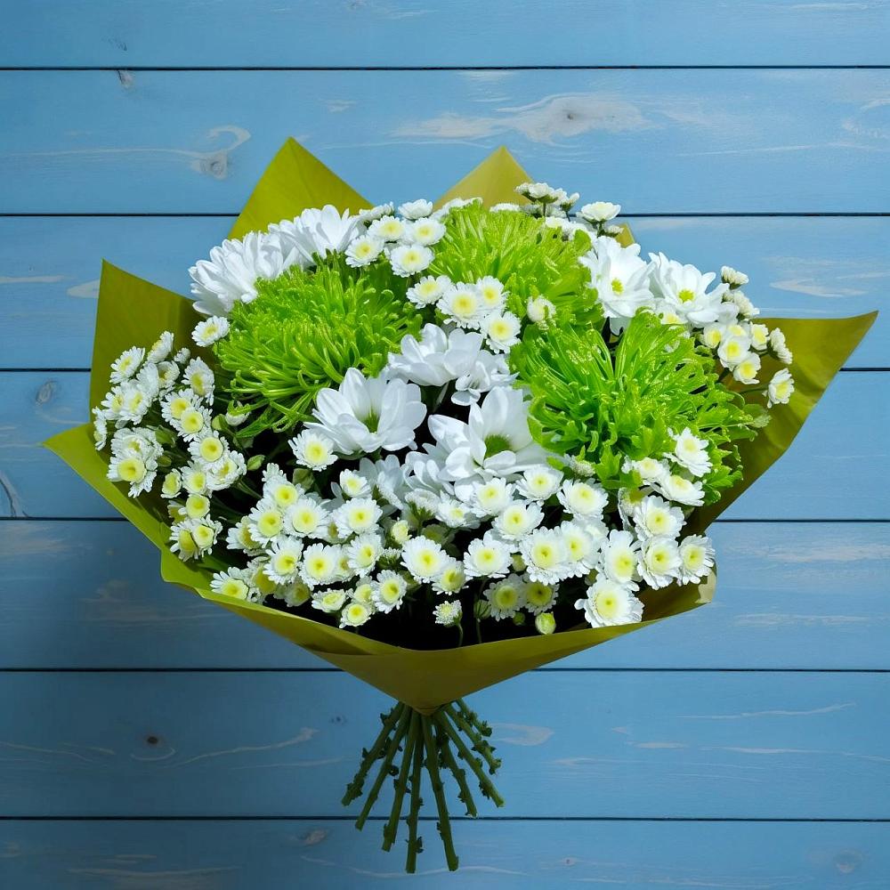 Букет цветов из: Хризантемы в Ачикулаке