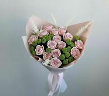 Букет цветов из:  Розы и Хризантемы в Ачикулаке
