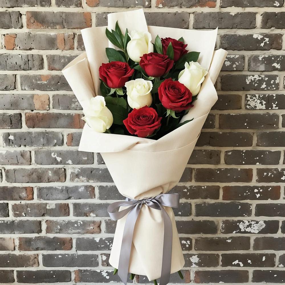 Букет цветов из: Розы в Ачикулаке