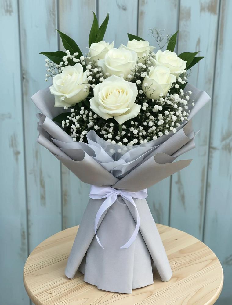 Букет цветов из: Розы в Ачикулаке