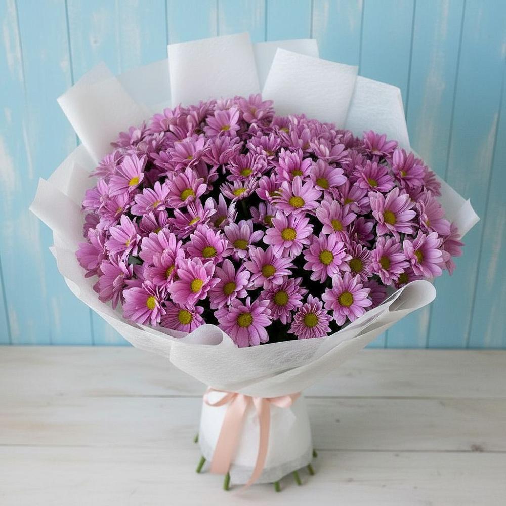 Букет цветов из: Хризантемы в Ачикулаке
