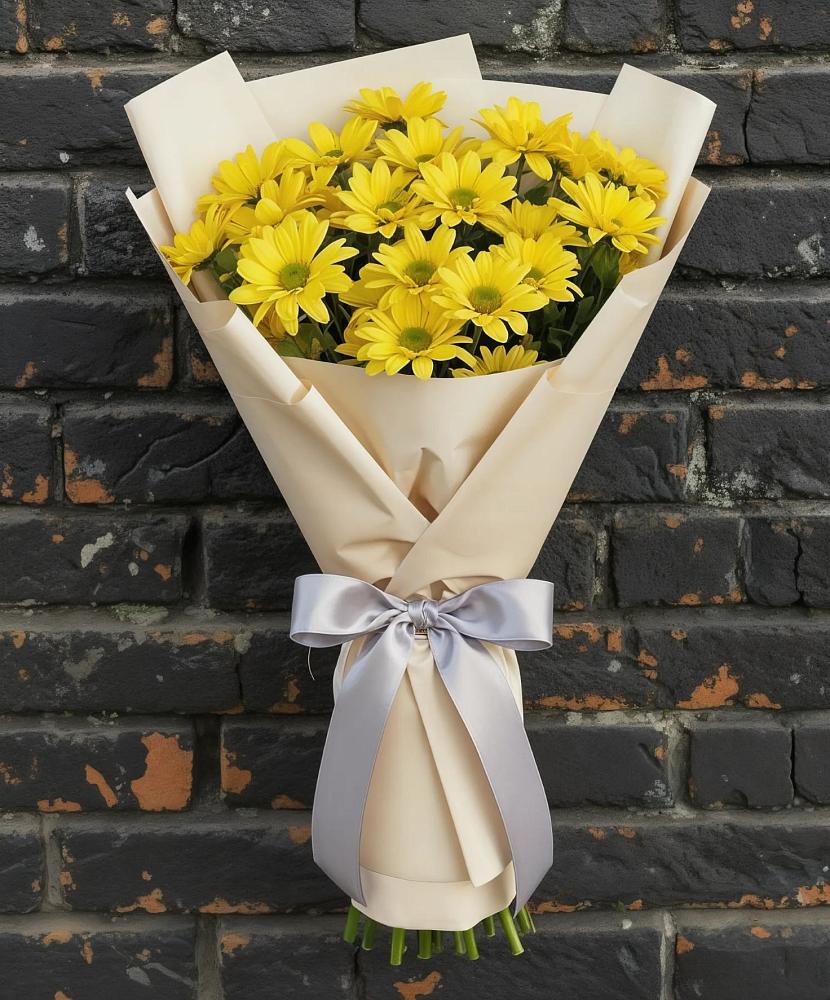 Букет цветов из: Хризантемы в Ачикулаке