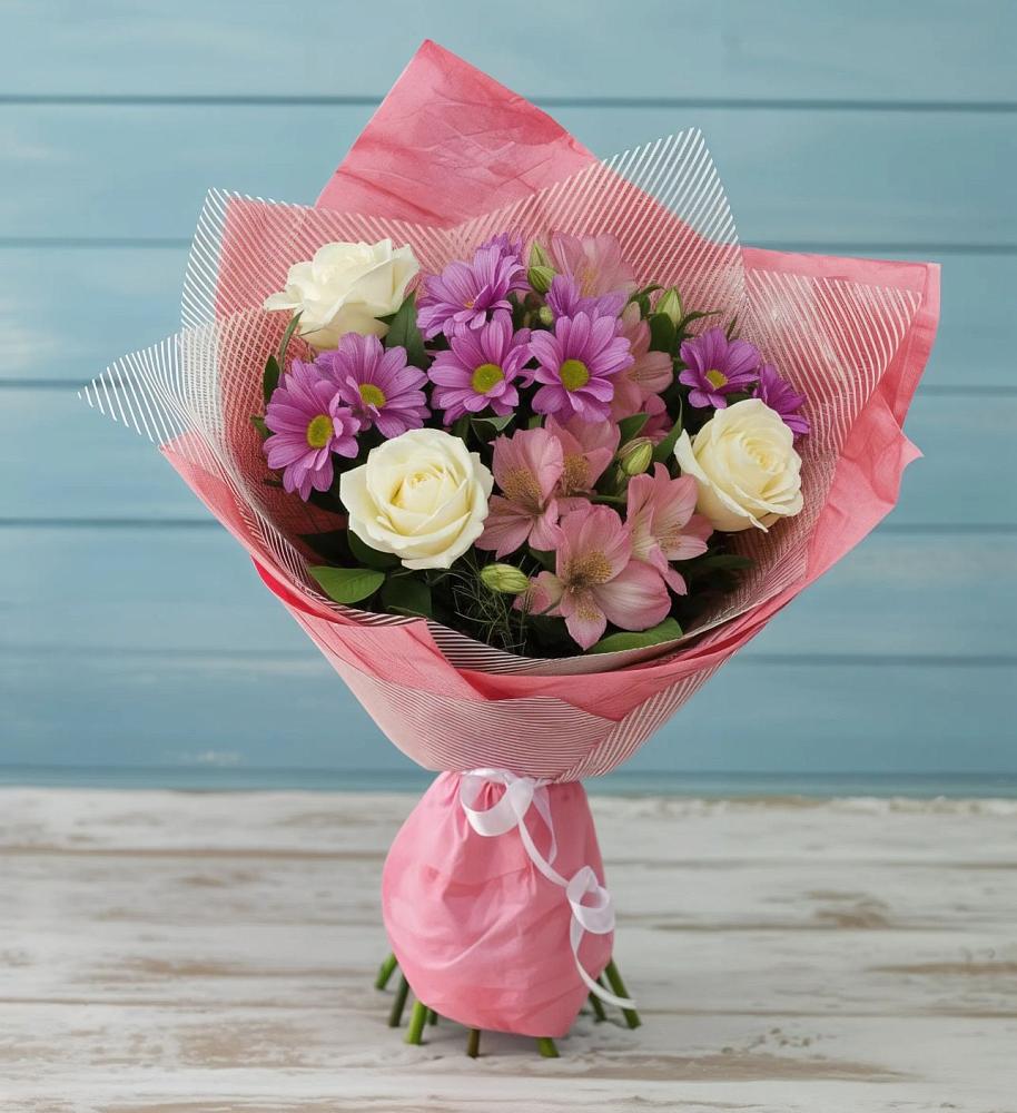 Букет цветов из: Герберы в Ачикулаке