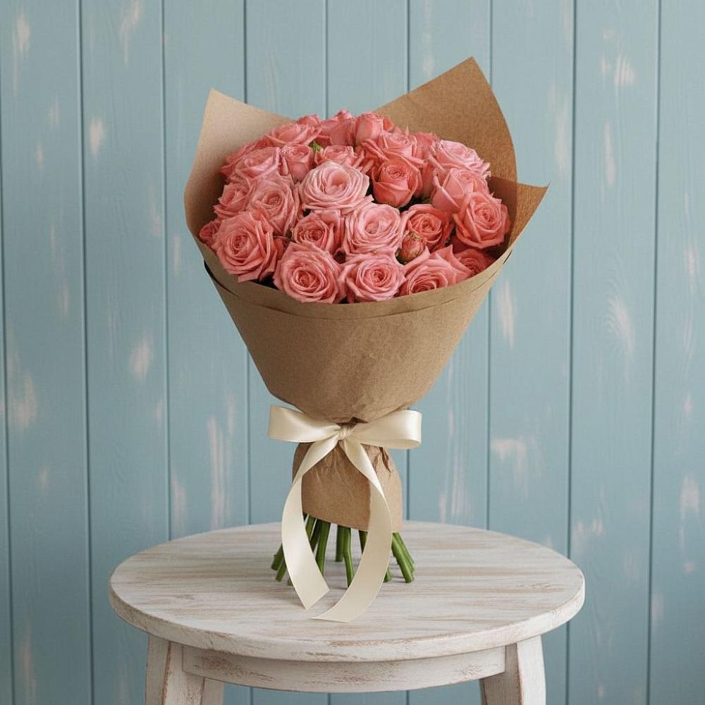 Букет цветов из: Розы в Ачикулаке