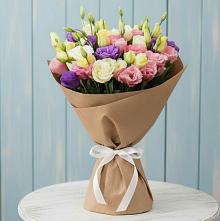 Букет цветов из:  Лизиантусы в Ачикулаке