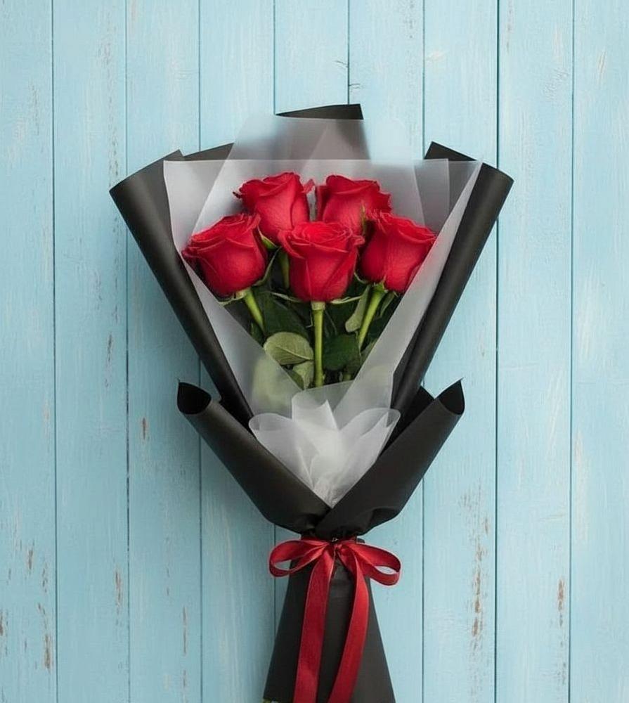 Букет цветов из: Розы в Ачикулаке